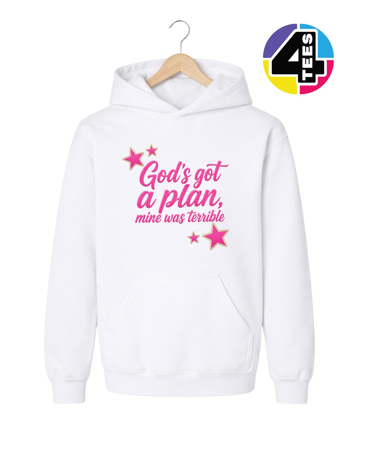 God's Got a Plan Youth Hoodie
