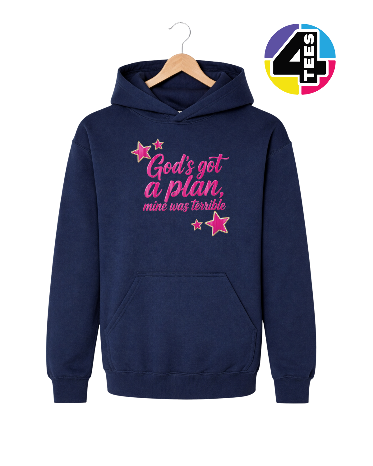 God's Got a Plan Youth Hoodie