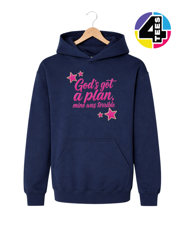 God's Got a Plan Youth Hoodie