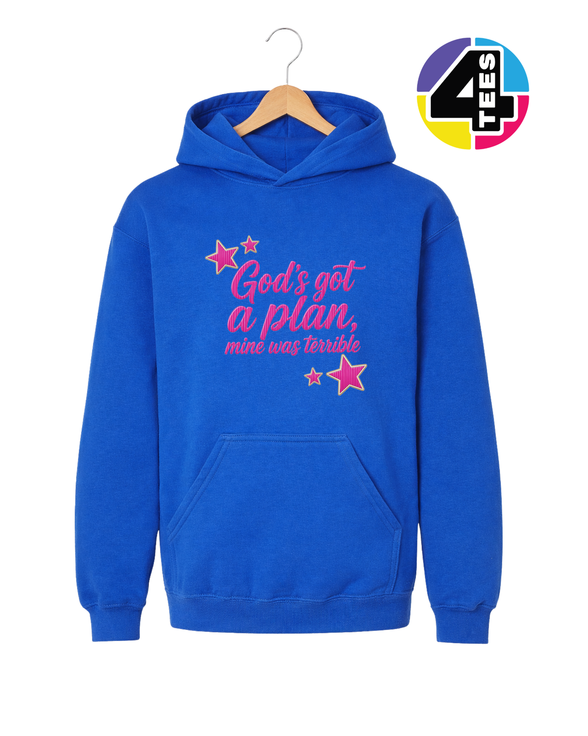 God's Got a Plan Youth Hoodie