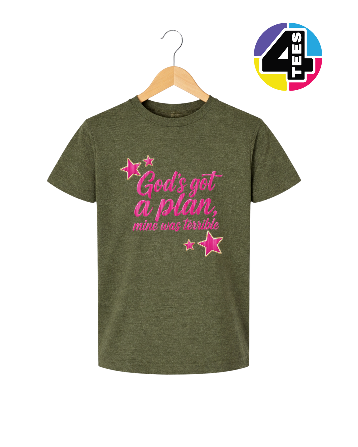 God's Got a Plan Youth Tee