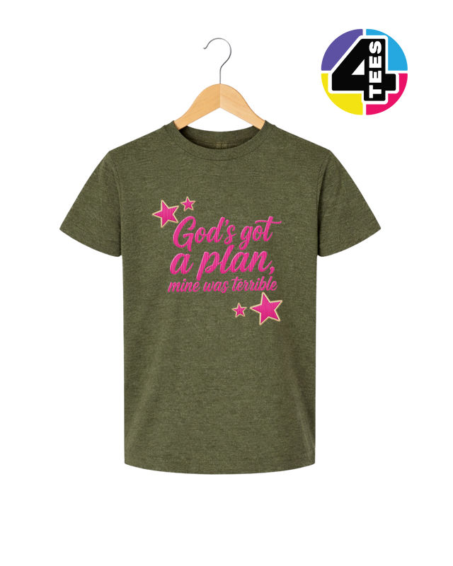 God's Got a Plan Youth Tee