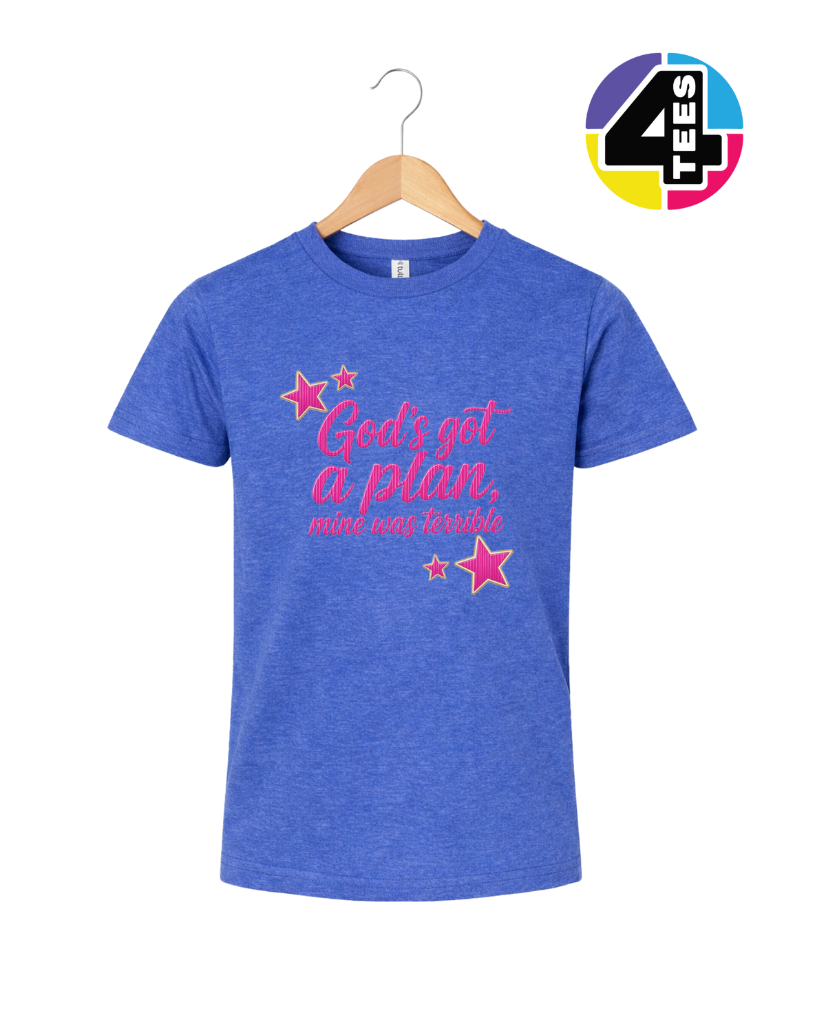 God's Got a Plan Youth Tee