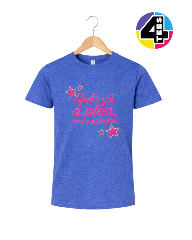 God's Got a Plan Youth Tee