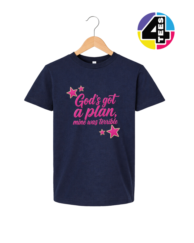 God's Got a Plan Youth Tee