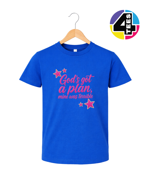 God's Got a Plan Youth Tee
