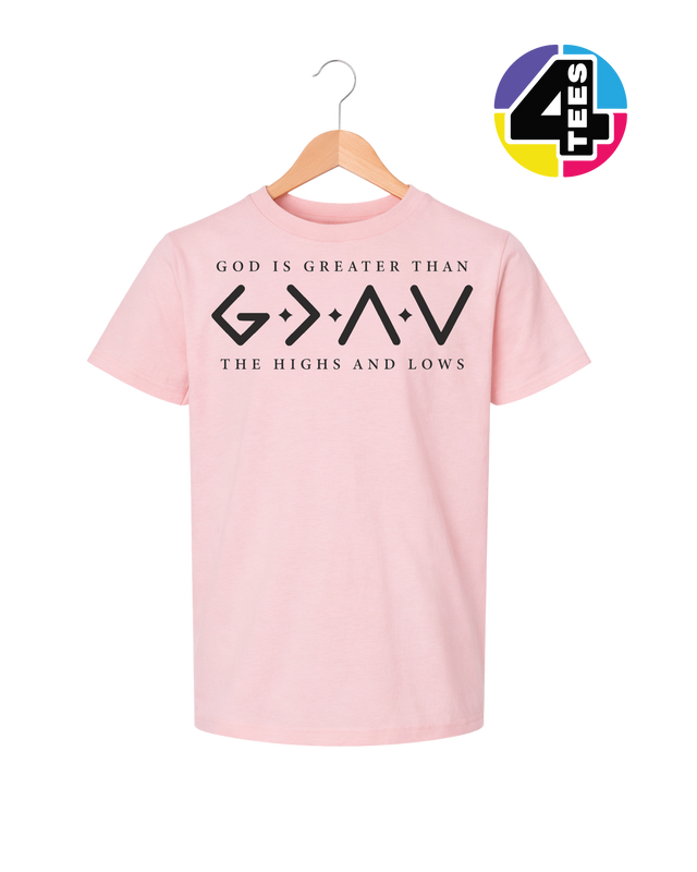 God Is Greater Than the Highs and Lows Youth Tee