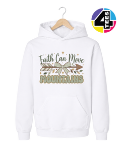 Faith Can Move Mountains Youth Hoodie