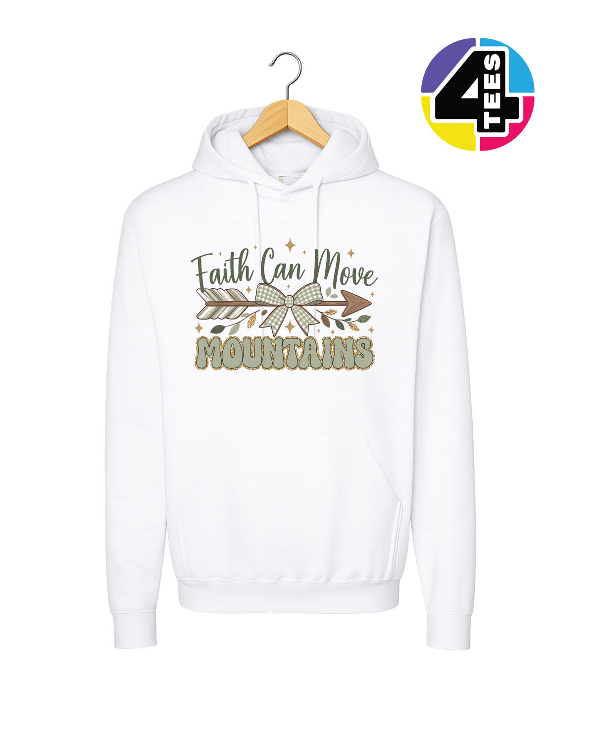 Faith Can Move Mountains Hoodie