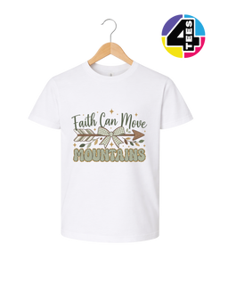 Faith Can Move Mountains Youth Tee