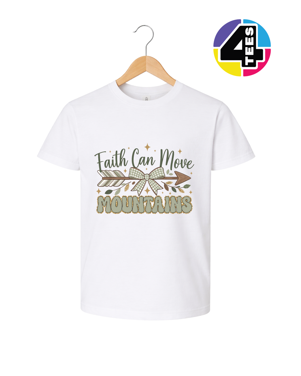 Faith Can Move Mountains Youth Tee