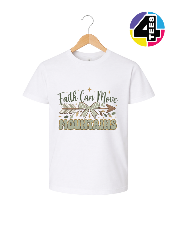 Faith Can Move Mountains Youth Tee