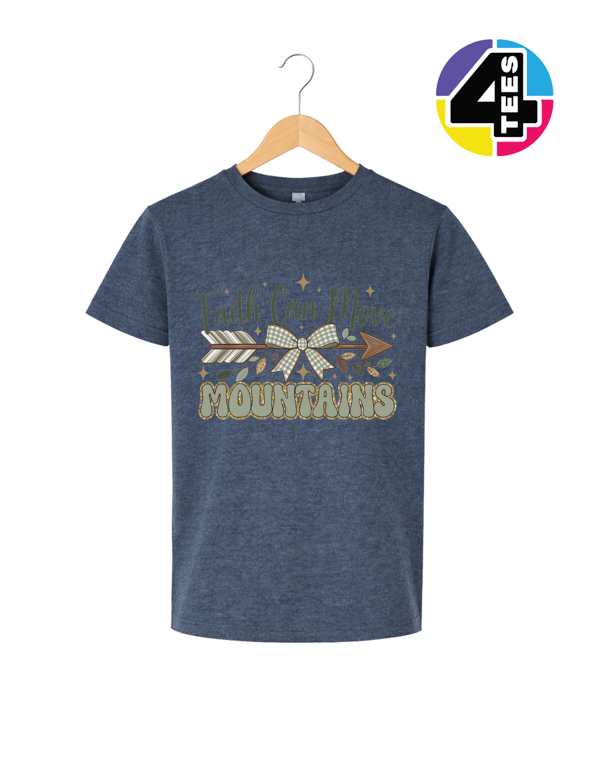 Faith Can Move Mountains Youth Tee
