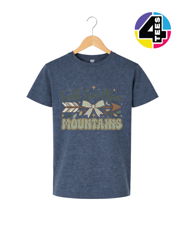 Faith Can Move Mountains Youth Tee
