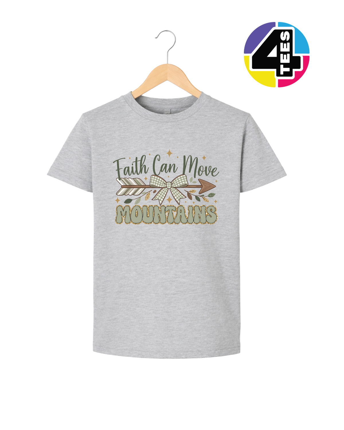 Faith Can Move Mountains Youth Tee