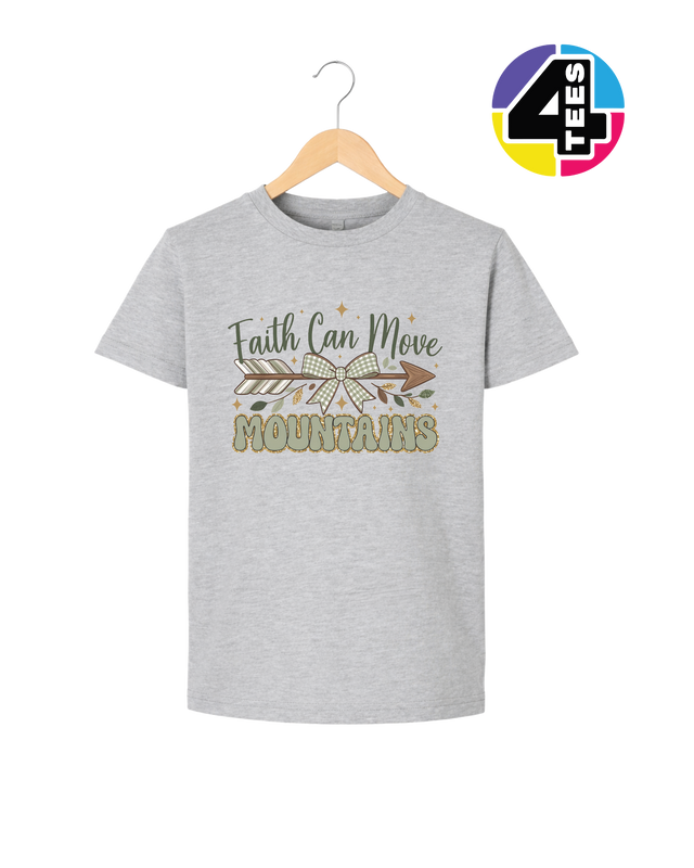 Faith Can Move Mountains Youth Tee