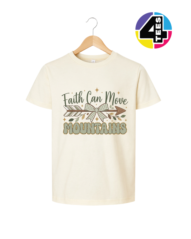 Faith Can Move Mountains Youth Tee