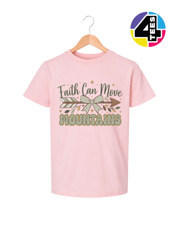 Faith Can Move Mountains Youth Tee