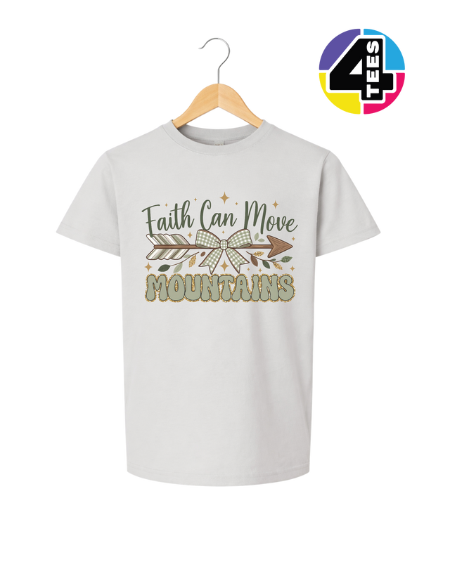 Faith Can Move Mountains Youth Tee