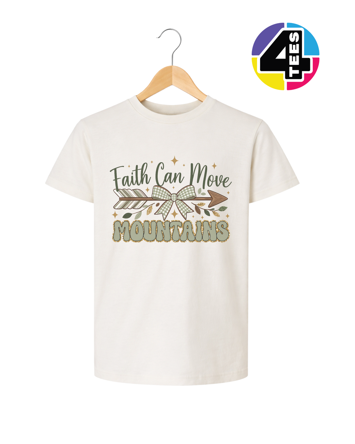 Faith Can Move Mountains Youth Tee