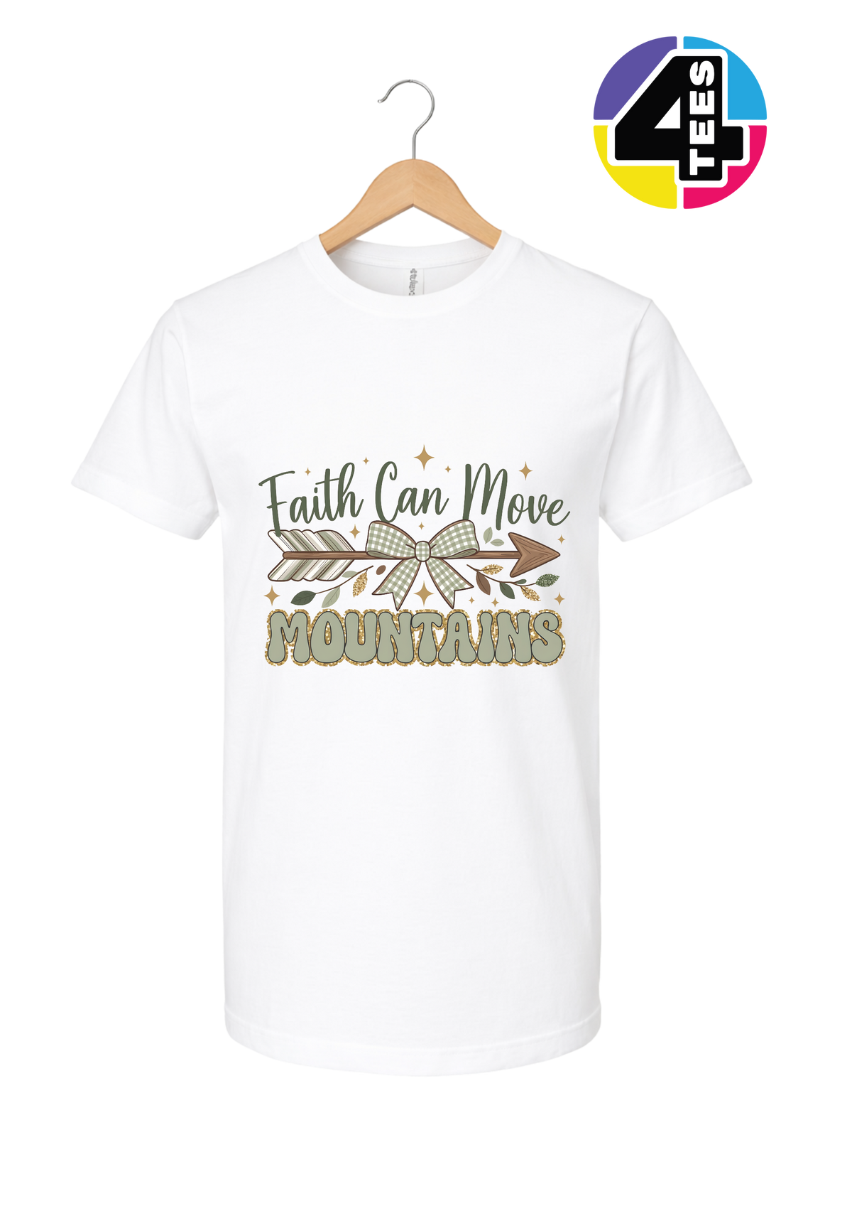 Faith Can Move Mountains Tee