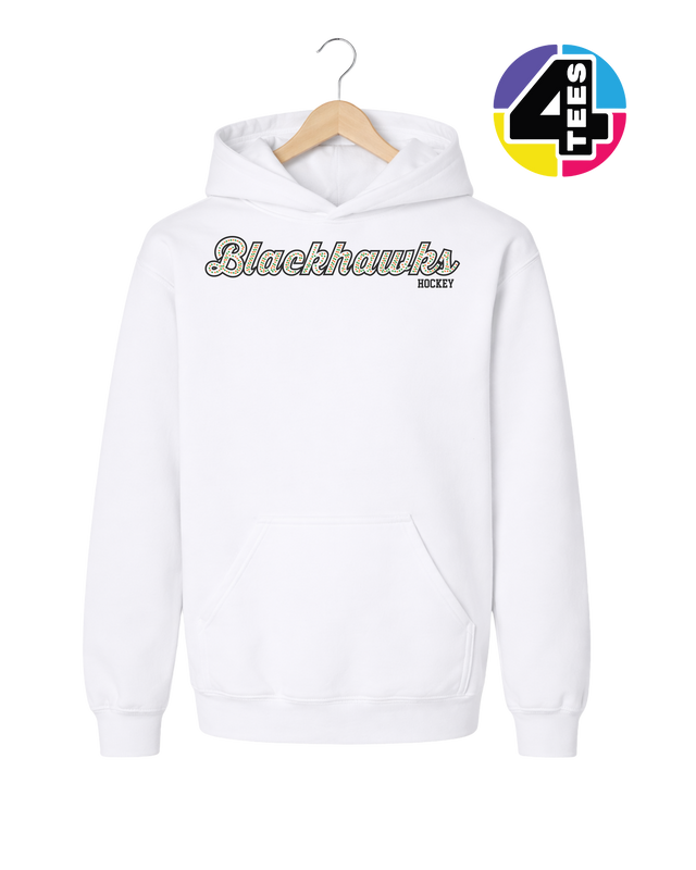 Blackhawks Spangle Hockey Youth Hoodie
