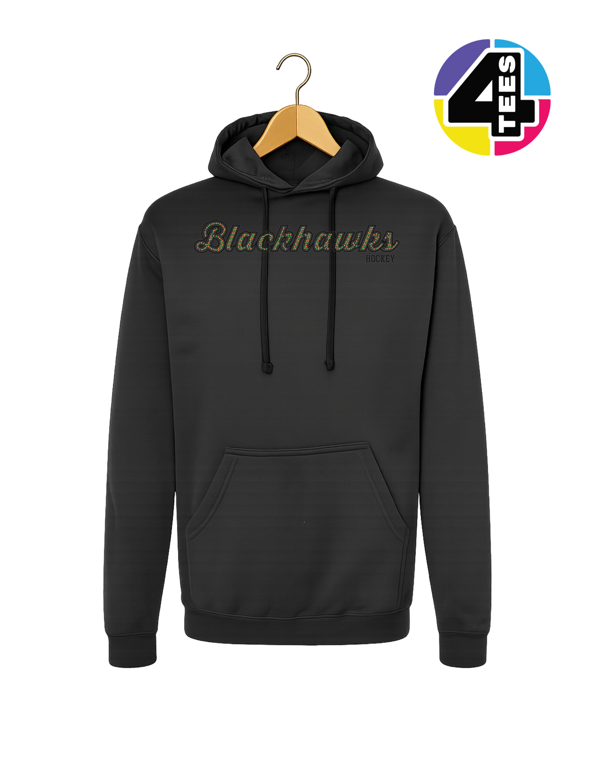 Blackhawks Spangle Hockey Hoodie