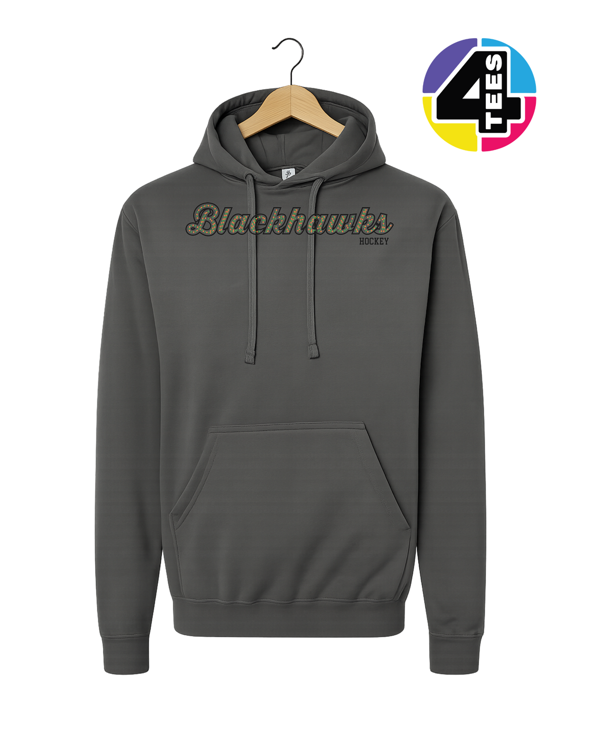 Blackhawks Spangle Hockey Hoodie