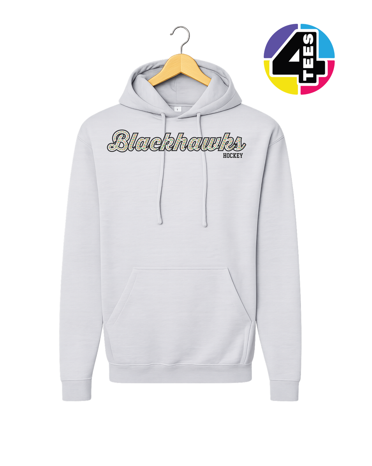 Blackhawks Spangle Hockey Hoodie