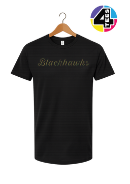Blackhawks Spangle Hockey Tee