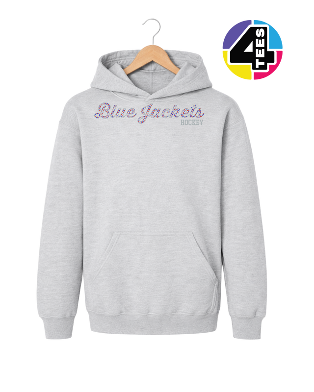 Bluejacket Spangle Hockey Youth Hoodie