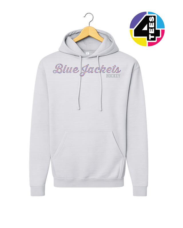 Bluejacket Spangle Hockey Hoodie