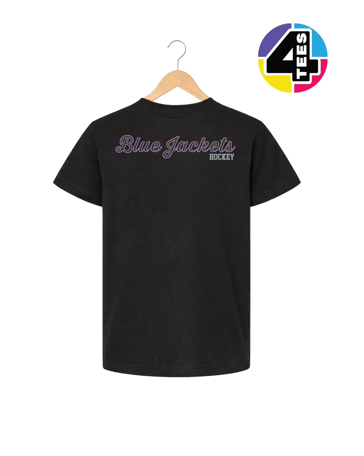 Bluejacket Spangle Hockey Youth Tee