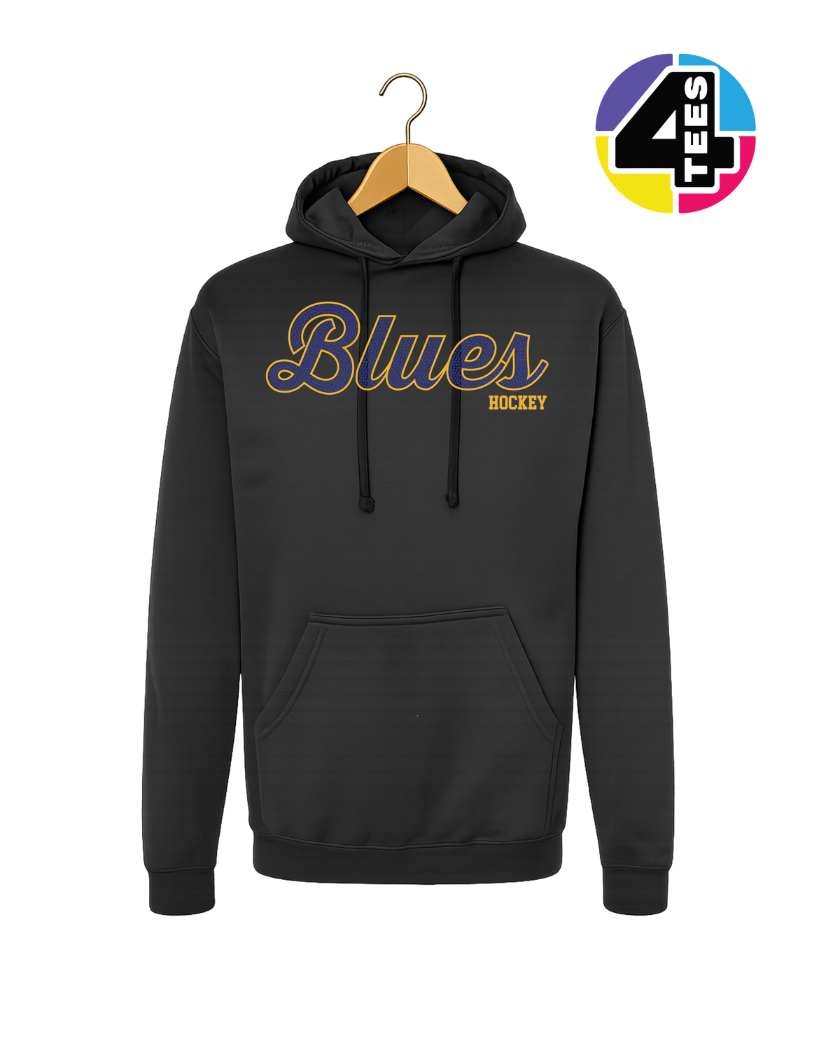 Blues Spangle Hockey Hoodie