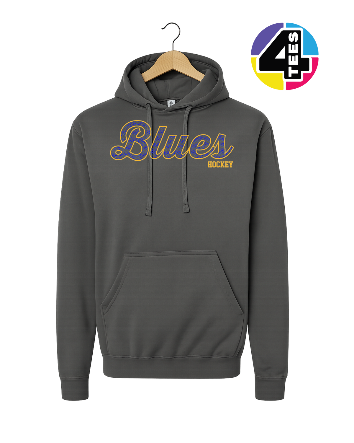 Blues Spangle Hockey Hoodie