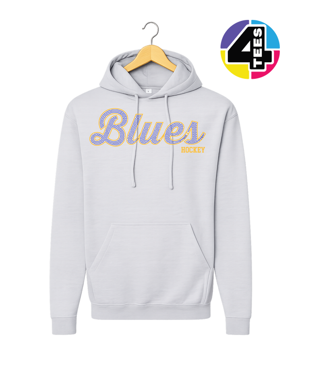 Blues Spangle Hockey Hoodie