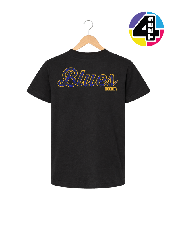 Blues Spangle Hockey Youth Tee