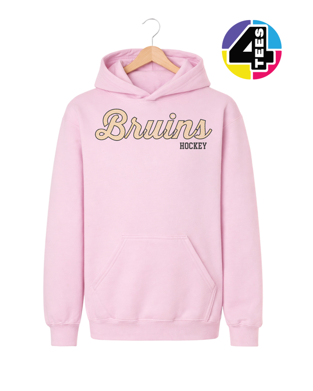 Bruins Hockey Spangle Youth Hoodie