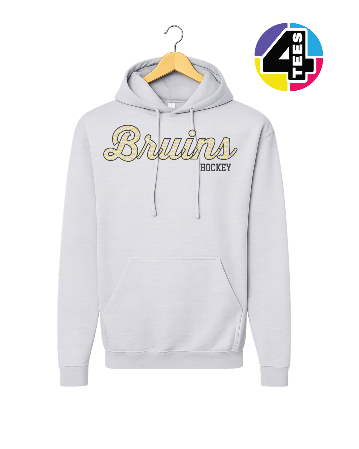 Bruins Hockey Spangle Hoodie