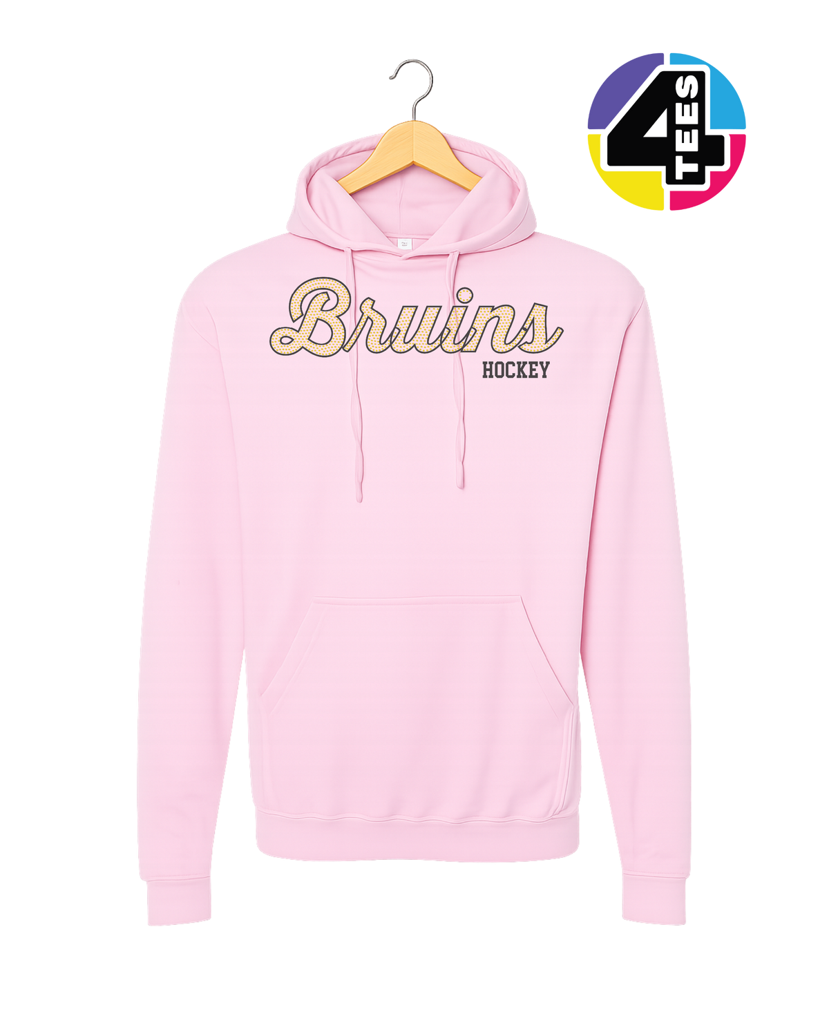 Bruins Hockey Spangle Hoodie