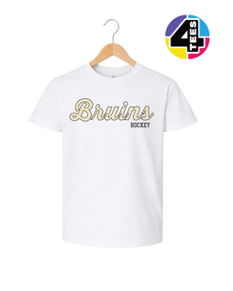 Bruins Hockey Spangle Youth Tee