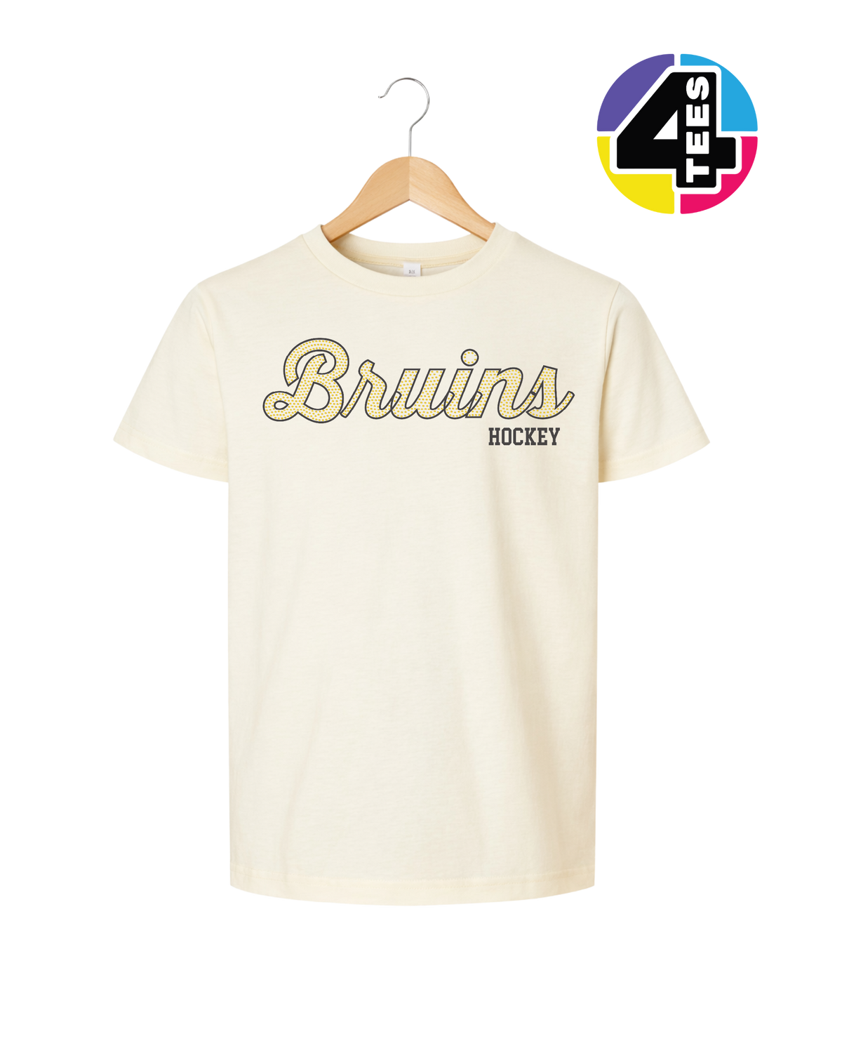 Bruins Hockey Spangle Youth Tee