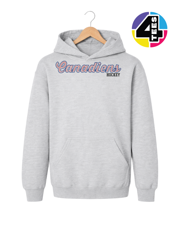 Canadies Hockey Spangle Youth Hoodie