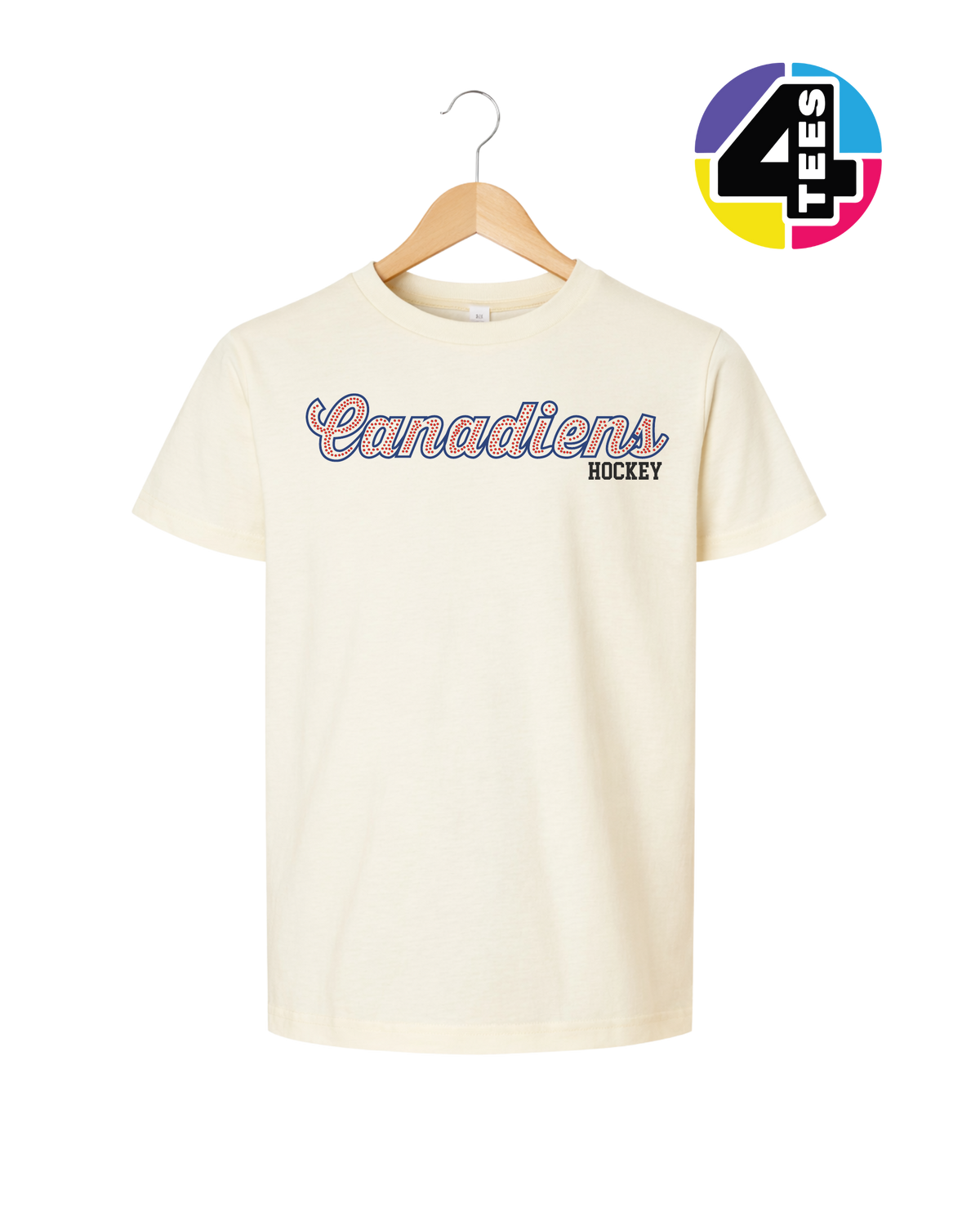 Canadies Hockey Spangle Youth Tee