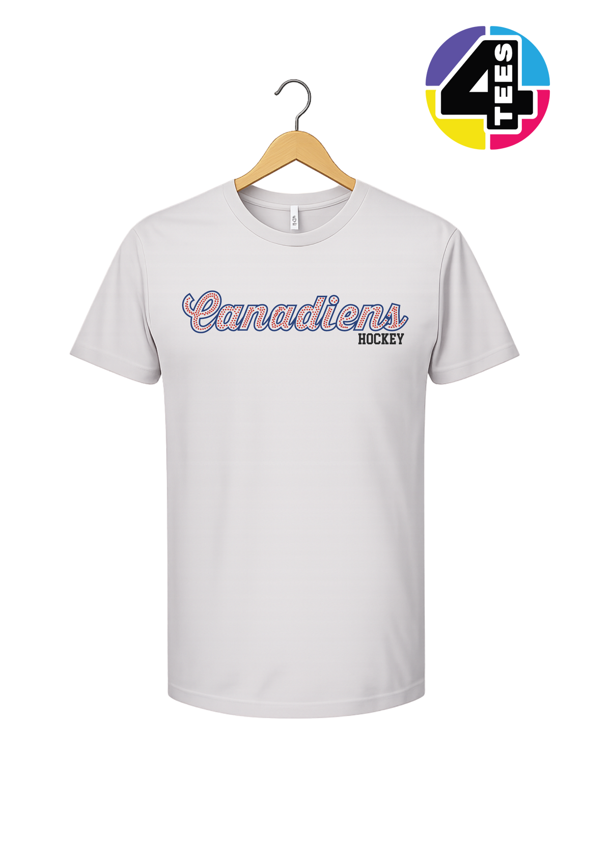 Canadies Hockey Spangle Tee