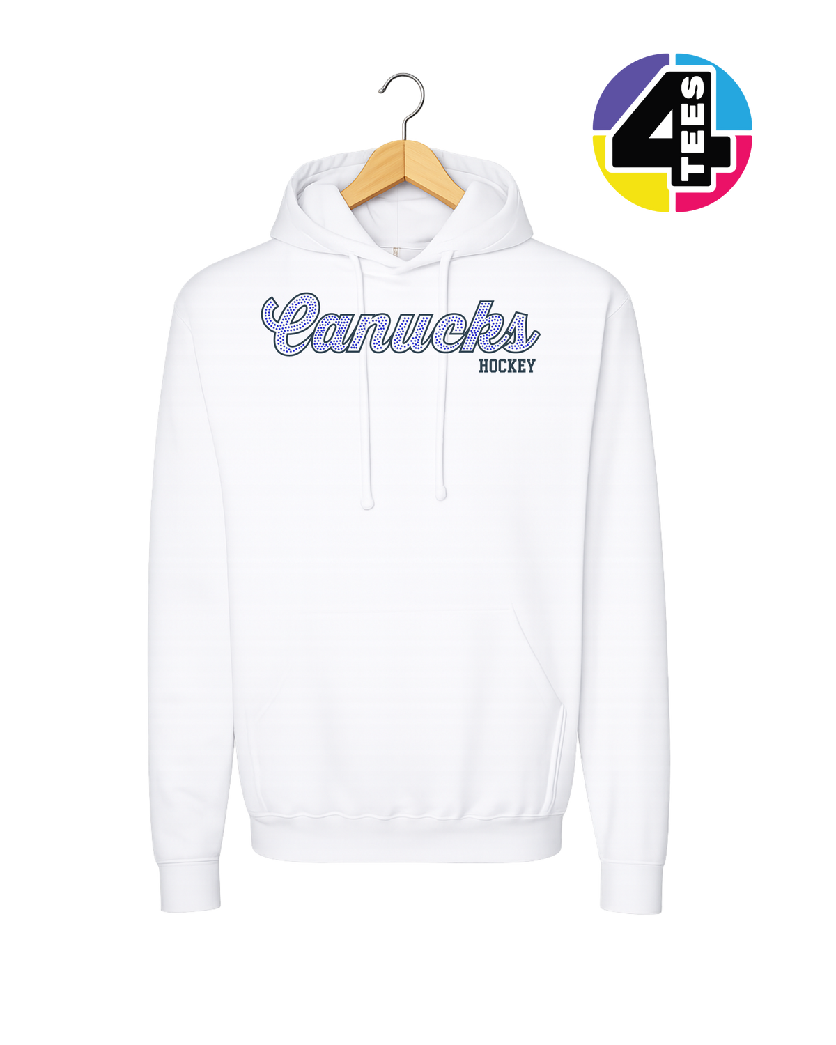 Canucks Hockey Spangle Hoodie