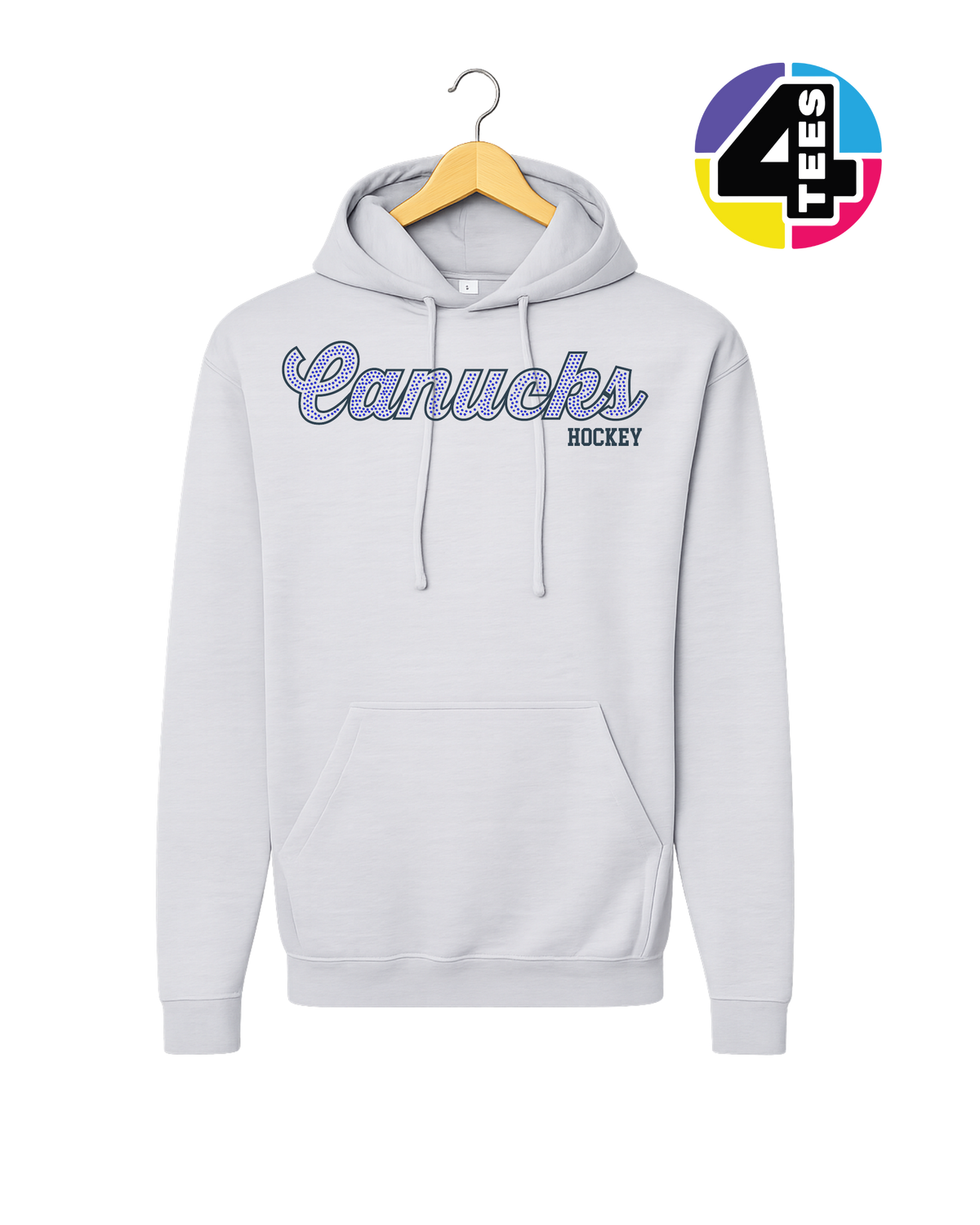 Canucks Hockey Spangle Hoodie