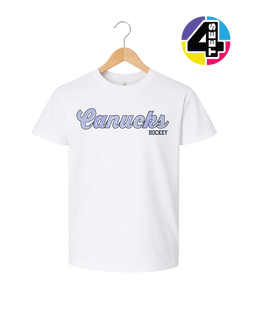 Canucks Hockey Spangle Youth Tee