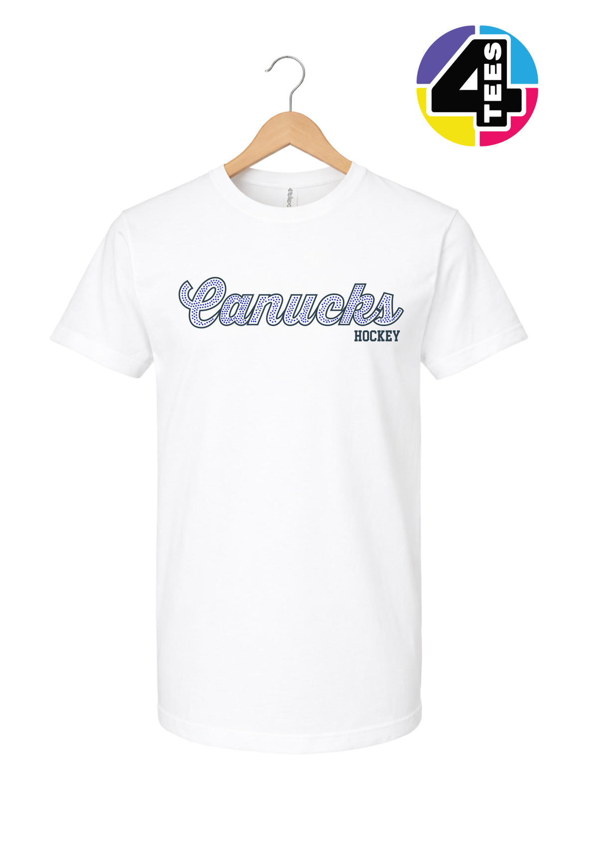 Canucks Hockey Spangle Tee