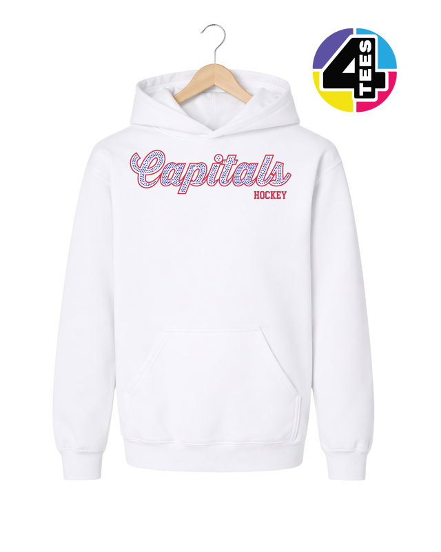 Capitals Hockey Spangle Youth Hoodie
